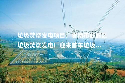 垃圾焚燒發(fā)電項目：隴南市武都區(qū)垃圾焚燒發(fā)電廠迎來首車?yán)M廠