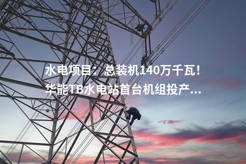水電項目：總裝機140萬千瓦！華能TB水電站首臺機組投產發(fā)電