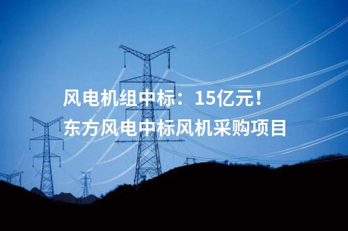 風(fēng)電技改：改造升級！華電黑龍江“以大代小”風(fēng)電項目開工