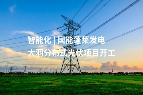 智能化 | 國(guó)能蓬萊發(fā)電大羽分布式光伏項(xiàng)目開(kāi)工