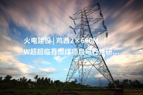 火電建設(shè) | 雞西2×660MW超超臨界燃煤項目可行性研究原則評審會召開