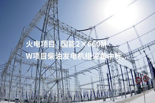 火電項目 | 國能2×660MW項目柴油發(fā)電機(jī)組設(shè)備中標(biāo)公示