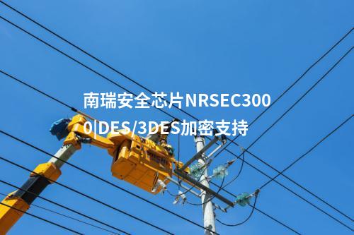<a href=http://www.bcculture.com.cn/info/23.html target=_blank class=infotextkey>南瑞安全芯片NRSEC3000</a>|DES/3DES加密支持