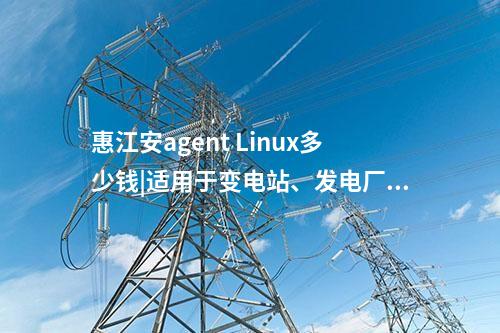 惠江安agent Linux多少錢|適用于變電站、發(fā)電廠等現(xiàn)場服務器。