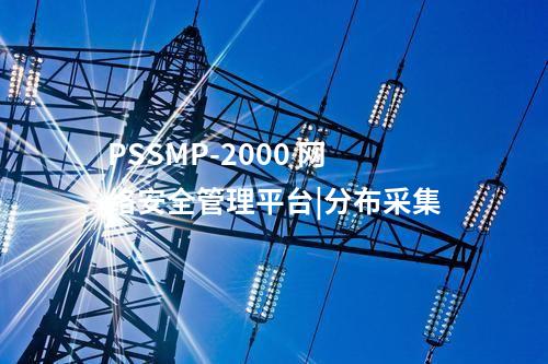 PSSMP-2000 網(wǎng)絡(luò)安全管理平臺|分布采集