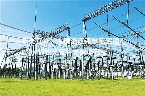 農光互補：大唐浙江諸暨陳宅鎮(zhèn)30.9MW農光互補光伏項目開工