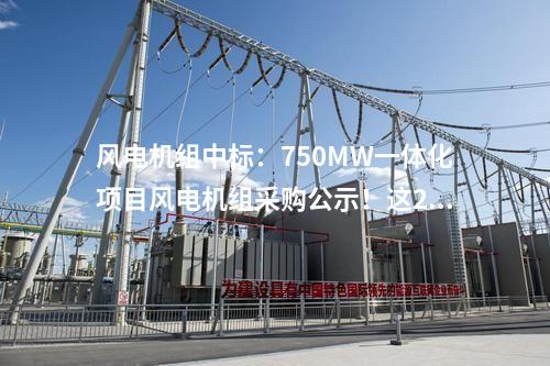 風(fēng)電機(jī)組中標(biāo)：750MW一體化項(xiàng)目風(fēng)電機(jī)組采購(gòu)公示！這2家整機(jī)商中標(biāo)